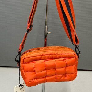 NWT Sol And Solene Inspiration Crossbody in Tangerine